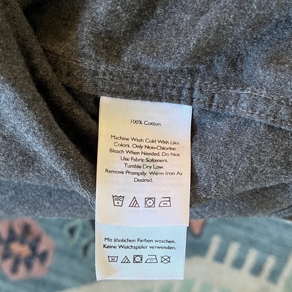 Wmns Eddie Bauer Gray Flannel -sz M - Picture 3 of 4